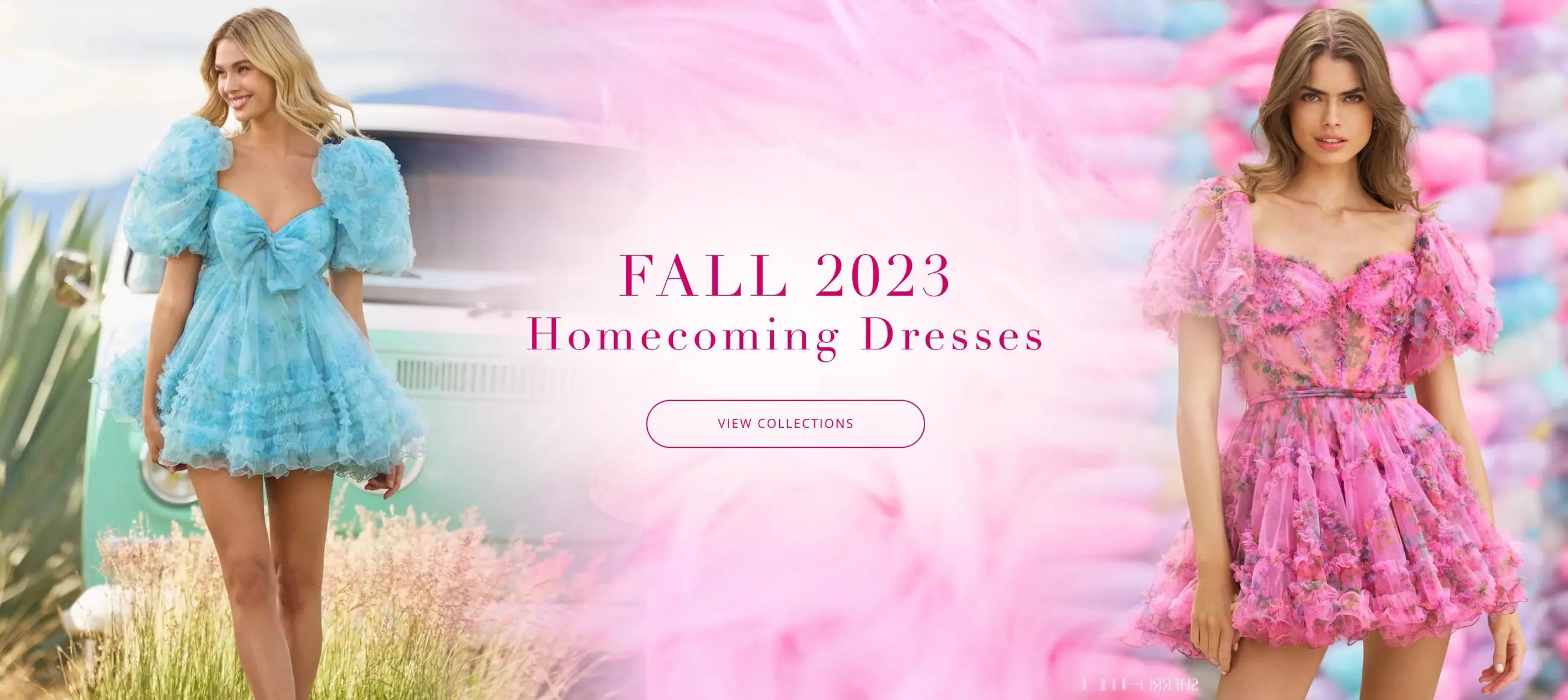 fluffy dresses by sherri hill